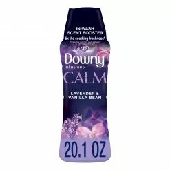 Downy Laundry Scent Booster Infusions In-Wash Calm Beads Lavender and Vanilla Bean Scent Booster 20.1-oz