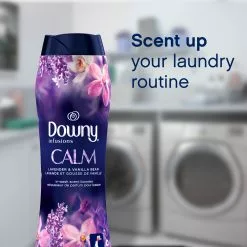 Downy Laundry Scent Booster Infusions In-Wash Calm Beads Lavender and Vanilla Bean Scent Booster 20.1-oz -Cleaning Supplies Shop 42047504