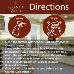 Granite Gold Countertop Cleaners & Sealers Sealers 24-oz Granite Sealer -Cleaning Supplies Shop 42211777