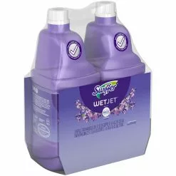 Swiffer Floor Cleaners WetJet refill 2-Pack 42.2-fl oz Liquid Floor Cleaner -Cleaning Supplies Shop 42390392