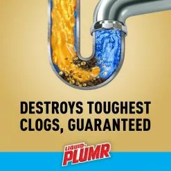Liquid-Plumr Drain Cleaners Industrial Strength 128-fl oz Drain Cleaner -Cleaning Supplies Shop 42395246