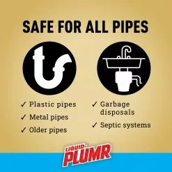 Liquid-Plumr Drain Cleaners Urgent Clear 17-fl oz Drain Cleaner -Cleaning Supplies Shop 42397104