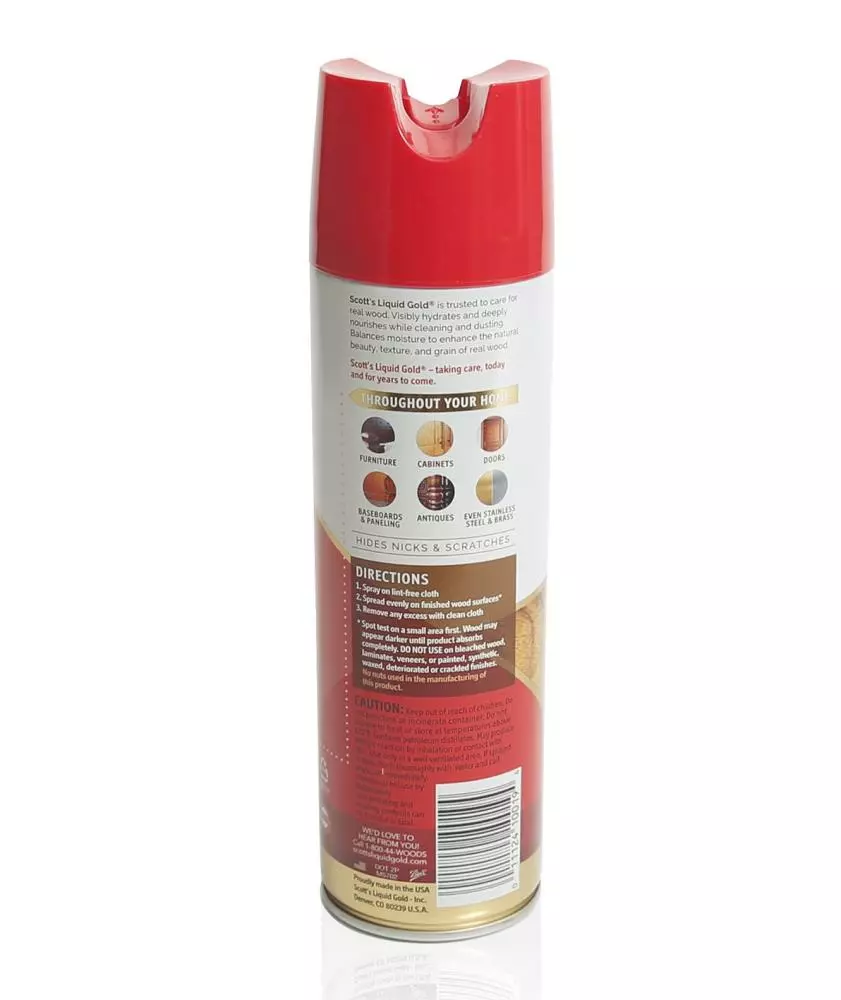 Scott's Liquid Gold Furniture & Upholstery Cleaners Liquid gold 14-fl oz Wood Furniture Cleaner and Polish 4 Scott's Liquid Gold Furniture & Upholstery Cleaners Liquid gold 14-fl oz Wood Furniture Cleaner and Polish - Image 2