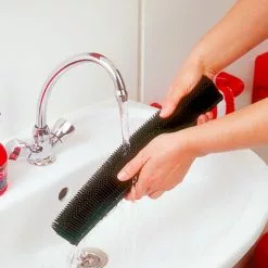 MOXIE Brooms 13-in Plastic 2-in-1 Squeegee Push Broom -Cleaning Supplies Shop 43216891