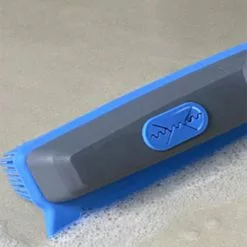 MOXIE Brooms 13-in Plastic 2-in-1 Squeegee Push Broom -Cleaning Supplies Shop 43216893