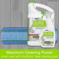 Bona Floor Cleaners PowerPlus 128-fl oz Liquid Floor Cleaner -Cleaning Supplies Shop 43526960