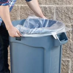 Contractor's Choice Trash Bags Contractor 40-Pack 55-Gallon Clear Outdoor Plastic Construction Trash Bag -Cleaning Supplies Shop 43648237