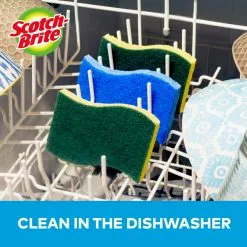 Scotch-Brite Sponges & Scouring Pads Non-Scratch 9-Pack Cellulose Sponge with Scouring Pad -Cleaning Supplies Shop 44256020 scaled