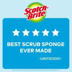 Scotch-Brite Sponges & Scouring Pads Non-Scratch 9-Pack Cellulose Sponge with Scouring Pad -Cleaning Supplies Shop 44256031 scaled