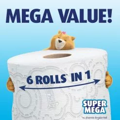 Charmin Ultra Soft Super Mega 12-Pack Toilet Paper -Cleaning Supplies Shop 44363831