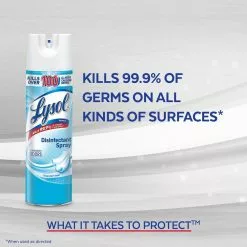 LYSOL Air Fresheners Lysol Spray Early Breeze Disinfectant 19oz -Cleaning Supplies Shop 44479628