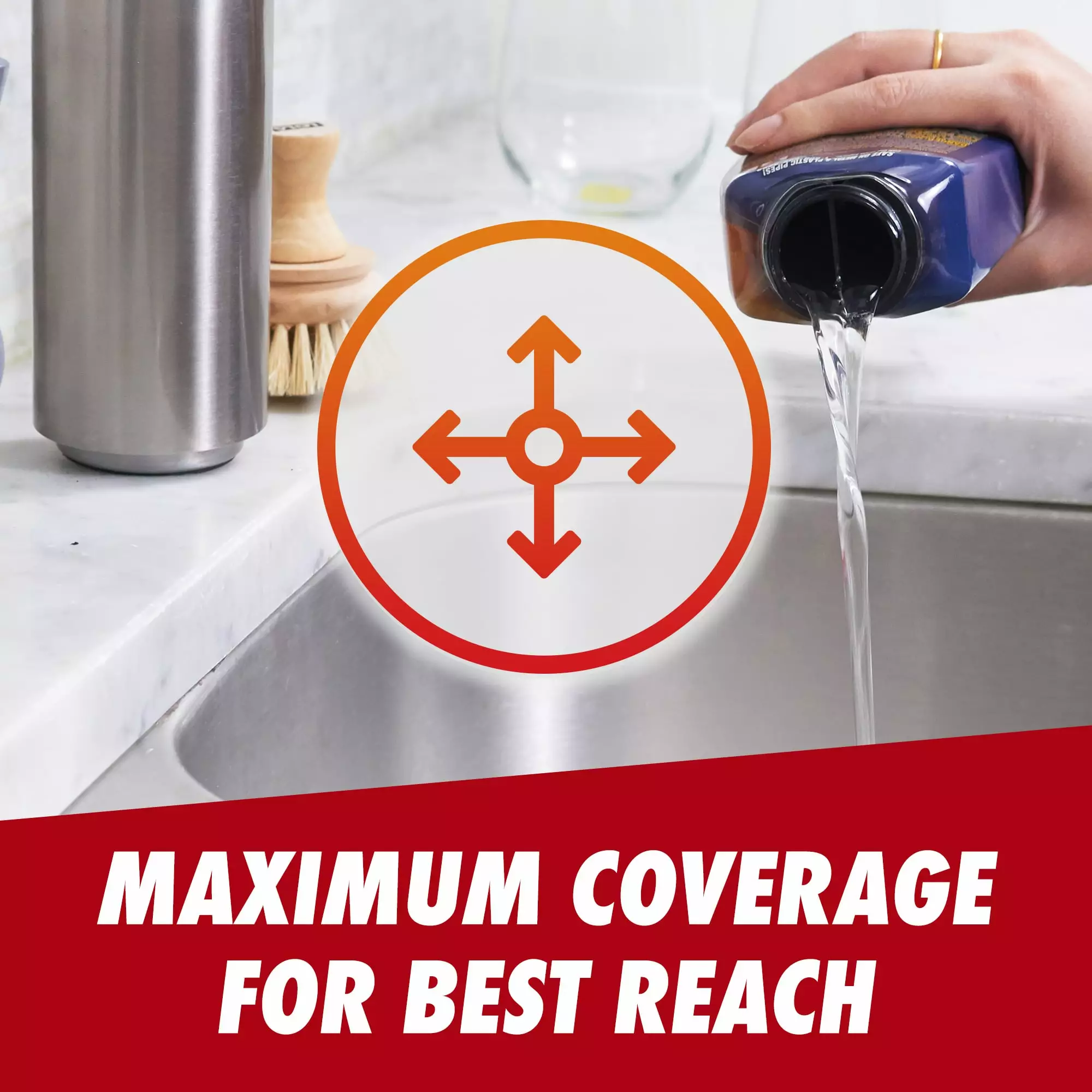 Drano Drain Cleaners Dual-force foamer Clog Remover 17-fl oz Drain Cleaner 4 Drano Drain Cleaners Dual-force foamer Clog Remover 17-fl oz Drain Cleaner - Image 2