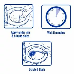 Zep Toilet Bowl Cleaners 128-oz Minty Toilet Bowl Cleaner -Cleaning Supplies Shop 44537729