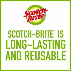 Scotch-Brite Sponges & Scouring Pads Heavy Duty 6-Pack Poly Fiber Scouring Pad -Cleaning Supplies Shop 44866295 scaled