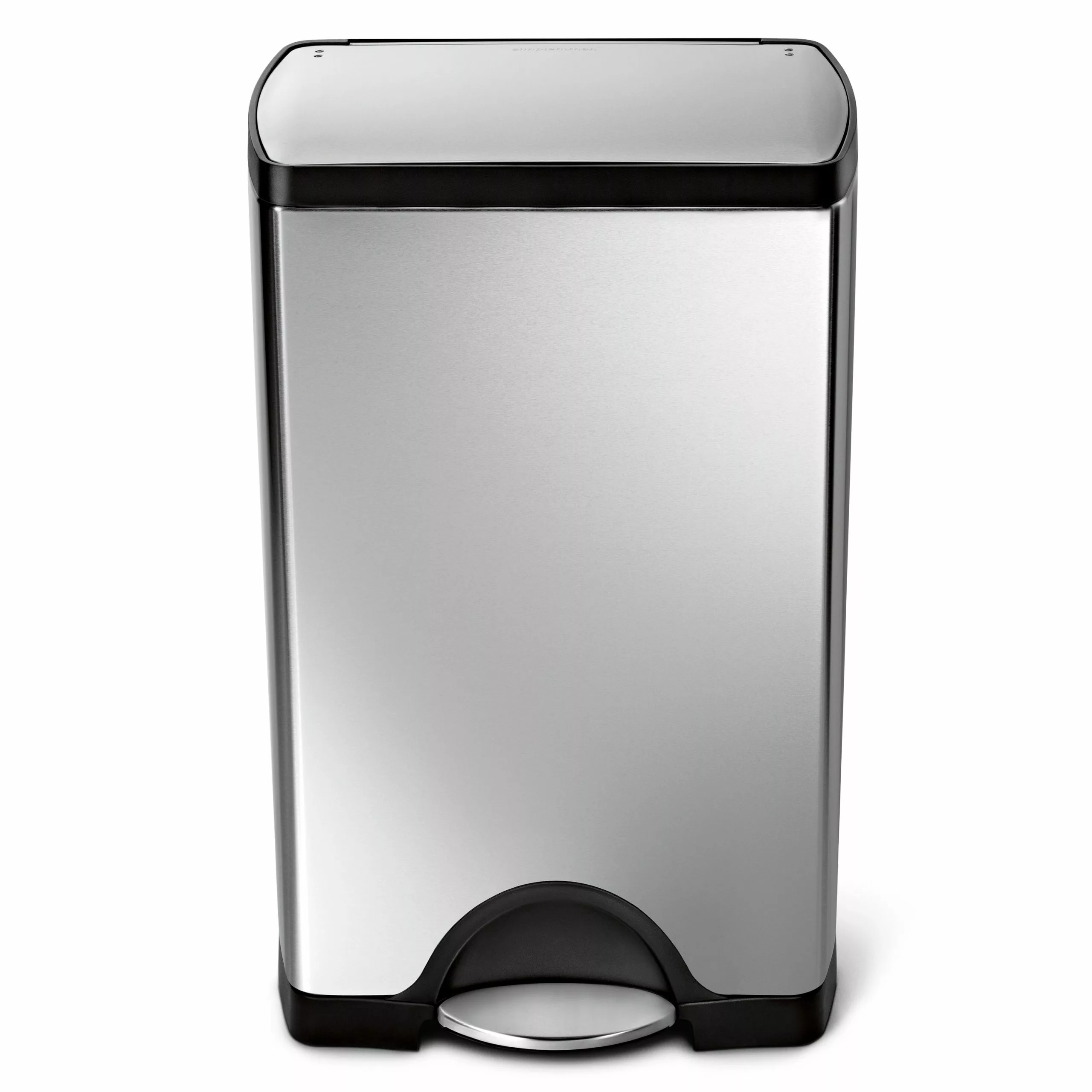 simplehuman Trash Cans 38-Liter Brushed Stainless Steel Steel Trash Can with Lid 7 simplehuman Trash Cans 38-Liter Brushed Stainless Steel Steel Trash Can with Lid - Image 5