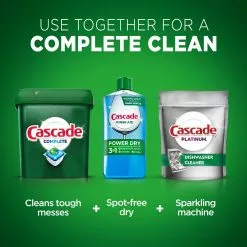 Cascade Complete gel 75-oz Fresh Dishwasher Detergent -Cleaning Supplies Shop 45051673